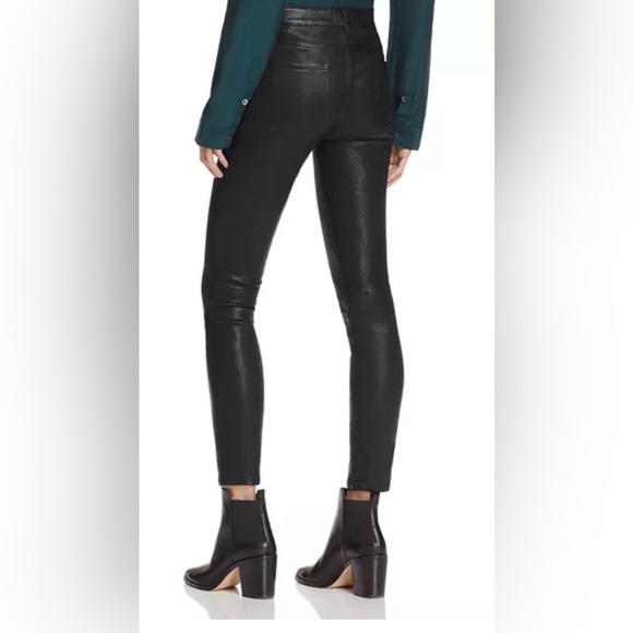 FRAME Le Skinny Leather Pants 27 - Picture 2 of 11